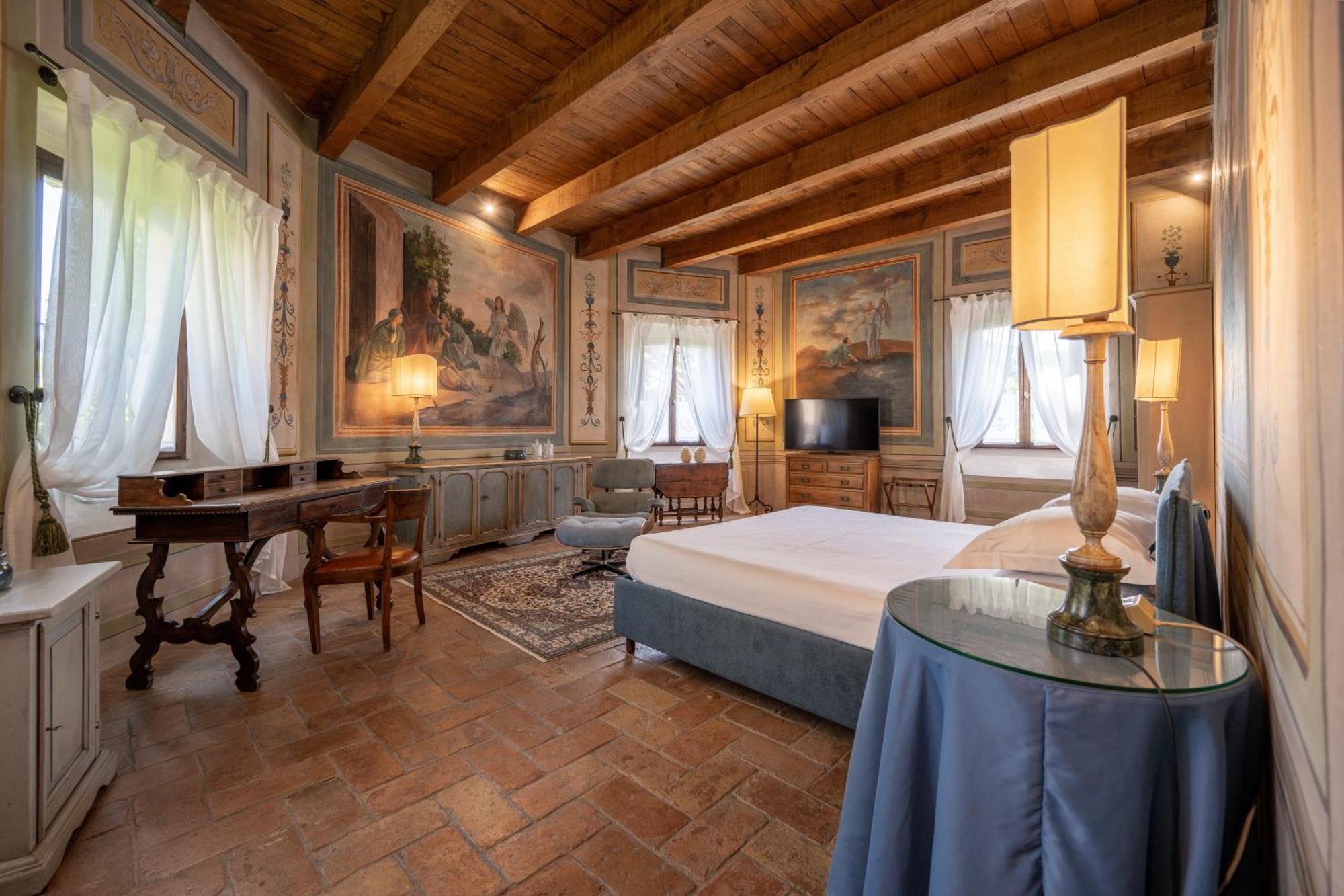 Palazzo Viviani Castello Di Montegridolfo Hotel ห้อง รูปภาพ