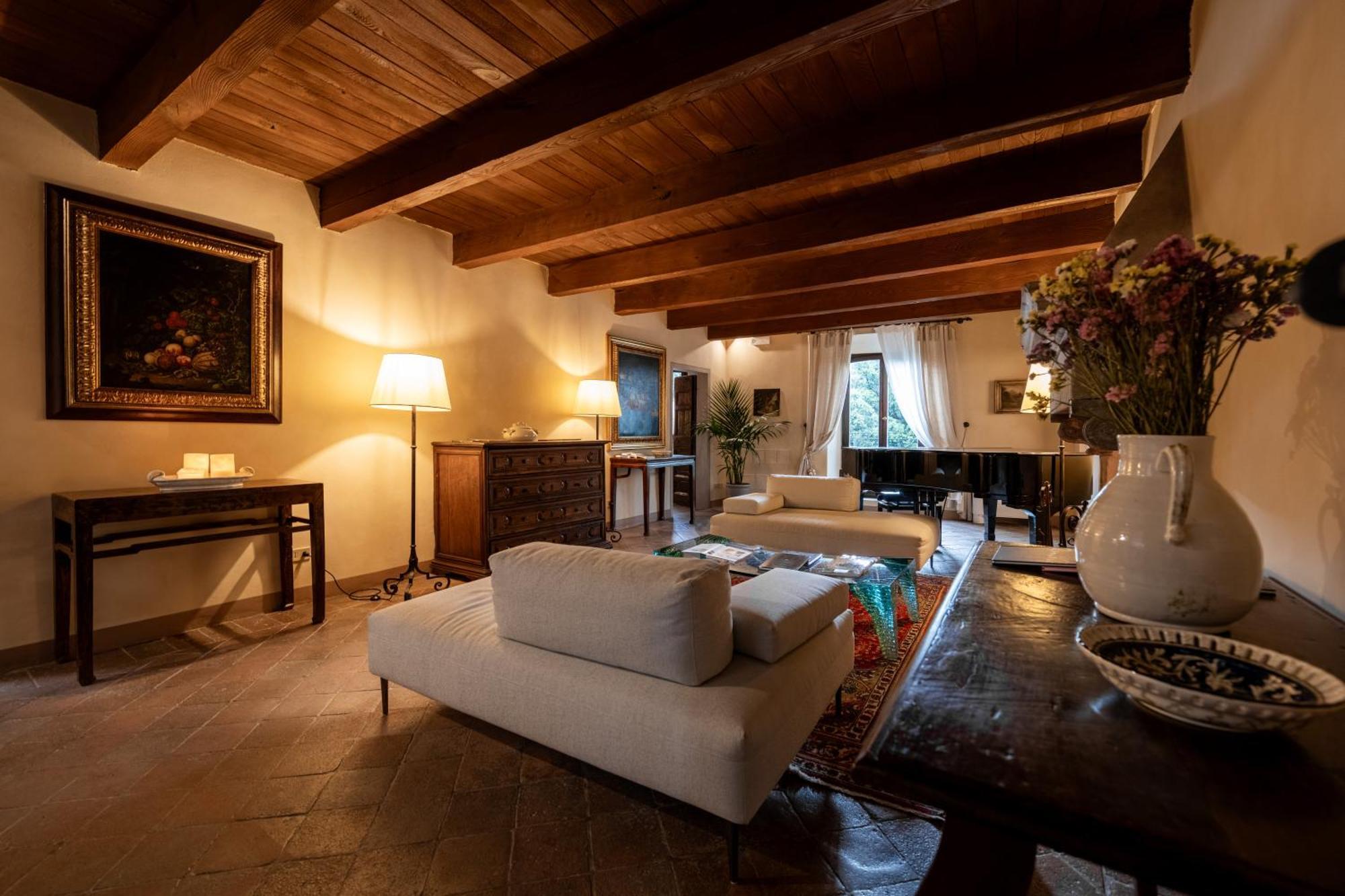 Palazzo Viviani Castello Di Montegridolfo Hotel ภายนอก รูปภาพ